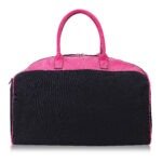 Casino Royal Duffel Bag | Hot Pink & Jet Black - Image 5