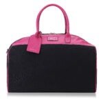 Casino Royal Duffel Bag | Hot Pink & Jet Black - Image 2