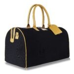 Royal Ace Duffel Bag |  Mustard yellow & Jet Black - Image 3