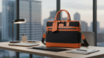 Royal Spade Executive Office Bag | Tan & Jet Black - Image 5