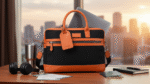 Royal Spade Executive Office Bag | Tan & Jet Black - Image 13