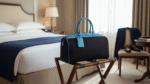 Casino Royal Duffel Bag | Sky Blue & Jet Black - Image 17