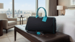Royal Ace Duffel Bag | Tiffany Blue & Jet Black - Image 5