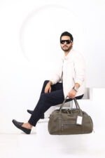 Royal Diamond Duffel Bag | Grey - Image 12