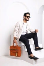 Royal Spade 2 Executive Office Bag | Tan - Image 4