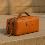 Royal Heart Toiletry Bag | Tan - Image 10